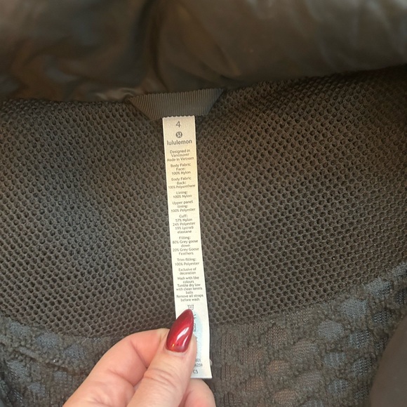 Women's Black Hooded Coat - Picture 2 of 3